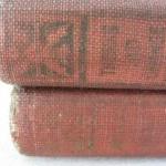Vintage Red Books Set of 2